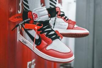 Off White X Air Jordan On Feet Image Hypebeast