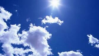 Blue Sky And Clouds HD Desktop Background Photos Wallpaper