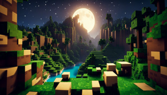 Minecraft Ps3 Wallpaper