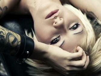 Tattooed Blonde Girl Desktop Pc And Mac Wallpaper