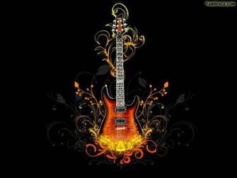 Flaming Epic Guitar Fullscreen
