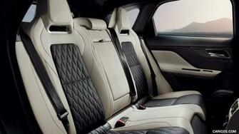 Jaguar F Pace Svr Interior Rear Seats HD Wallpaper