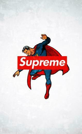Supreme Trend Logo Film Art iPhone 4s Wallpaper