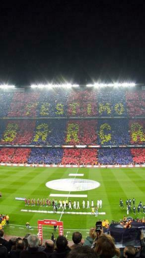 Wallpaper HD Camp Nou Barcelona Football Stadium Background