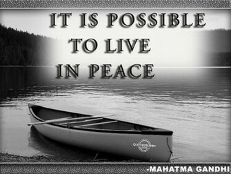Live In Peace Quotes