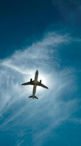 Airplane iPhone Wallpaper Top Background