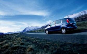 Mazda Premacy Long Road Wallpaper