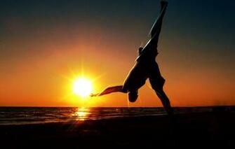 Wallpaper The Sun Sunset Nature Gymnastics Image
