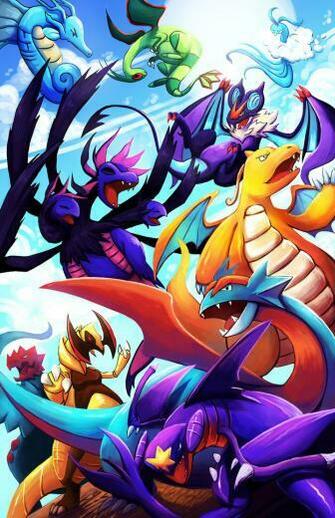 Dragon Pokemon By Michellescribbles