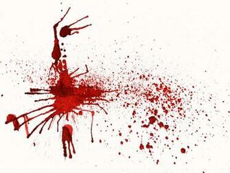 Wallpaper Blood Stains On The White 3d For Desktop