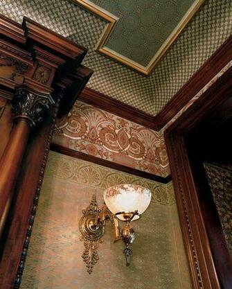 Tall Rooms Deserve The Full Tripartite Wall Treatment With Ceiling