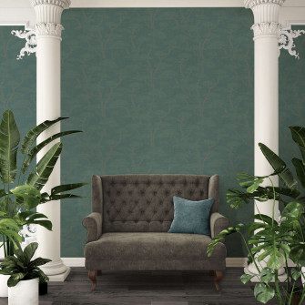 Natural Wallpaper Tree Design Pine Asia Style Online