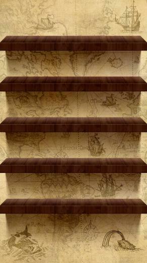 Shelf iPhone Plus Wallpaper HD
