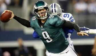 Nick Foles Beating Tony Romo As Quarterback HD Desktop Wallpaper