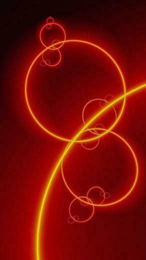 Red Orbit Mobile Phone Wallpaper HD