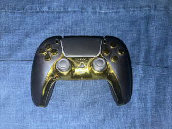 Moddedzone Black Gold Custom Un Modded Controller Unique Design