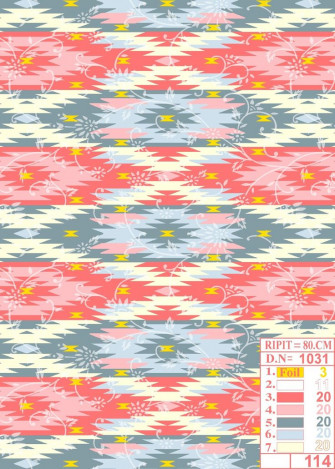 Foil Pattern Design Wallpaper