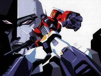 Megatron And Oprtimus Prime Classic Transformers Wallpaper