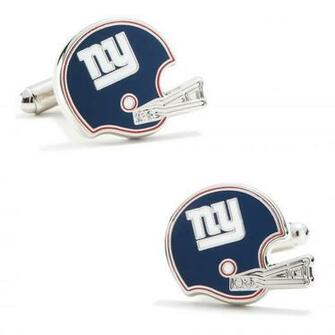 Nfl Retro New York Giants Helmet Plated Cufflinks Football Pd Nygh Sl