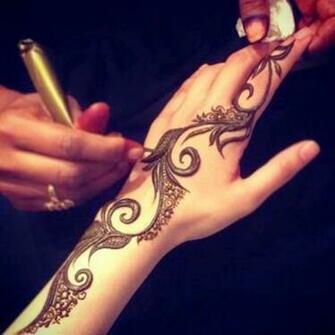 Arabic Mehndi Designs HD Wallpaper