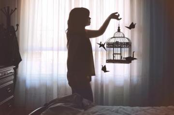Women Model Window Birdcage Wallpaper HD Desktop And Mobile