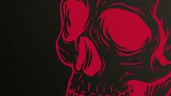 Skull Red Wallpaper