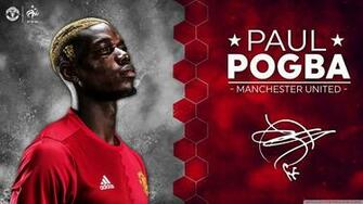 Paul Pogba Manchester United 4k HD Desktop Wallpaper
