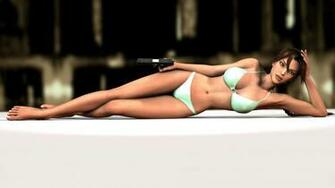 Lara Croft Bikini UHD 4k Wallpaper
