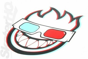 Spitfire Skate Logo 3d Bighead Sticker