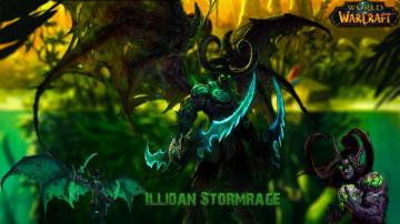 Worl Of Warcraft Illidan Stormrage Wallpaper By Liongraphics On