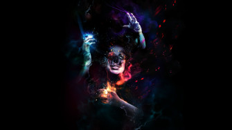 Pic Dark Psychedelic Wallpaper