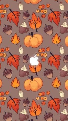 Halloween iPhone Wallpaper Fall