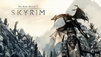 Skyrim Dragon Wallpaper HD Tes V By