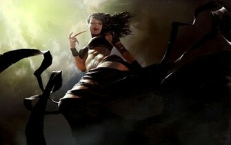 Vampires Macabre Blood Gore Evil Women Sexy Babes Wallpaper Background