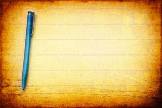 Paper Background Pen On Table Vintage Background HD