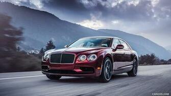 Bentley Flying Spur V8 S Front Three Quarter HD Wallpaper