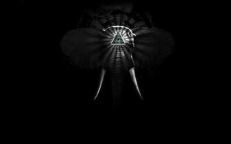 Tribal Elephant Wallpaper