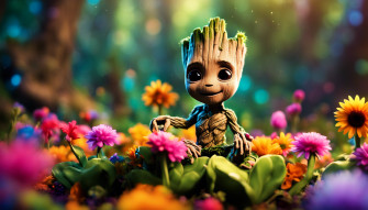 Baby Groot 4k Wallpaper