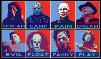 Horror Icons By Richierich27 Wallpaper