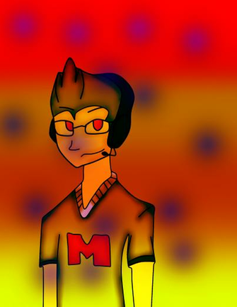 Markiplier Colorful Art By Stonehot316