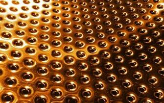 Gleam Brass Gold Bronze 3d Psychedelic Teaser Wallpaper Background