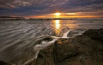 Josh Sommers Beach Sunsets Wallpaper