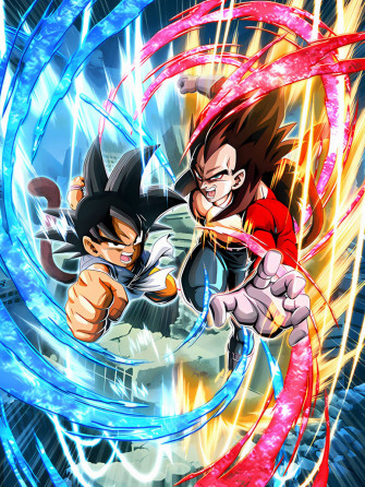 Goku Gt And Vegeta Ssj4 Lr 4k Wallpaper By Omarcupidi2007 On