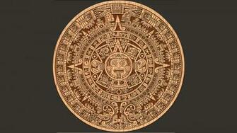 Aztec Calendar Computer Wallpaper Desktop Background