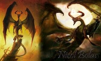 Nicol Bolas Planeswalker Wallpaper By Ekoki