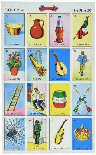 Amazon Don Clemente Autentica Loteria Mexican Bingo Set