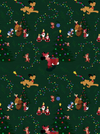 Disney Christmas iPad X Wallpaper