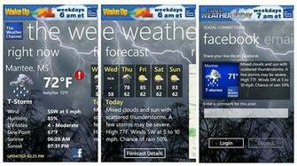 The Weather Channel App For Windows Phone Was Updated Today And
