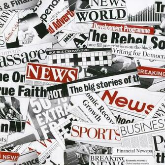 Wallpaper Muriva Fleet Street Newspaper