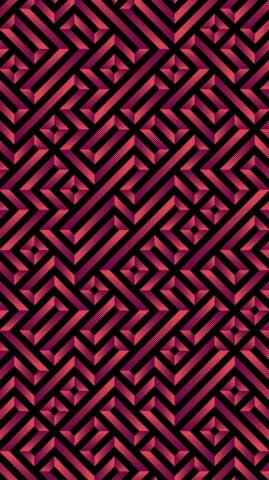 Truchet Tiles Abstract iPhone Wallpaper